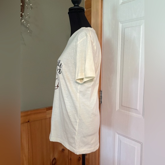 Makers Market Cream Doodle Mama Graphic T-Shirt NWOT - Picture 3 of 9